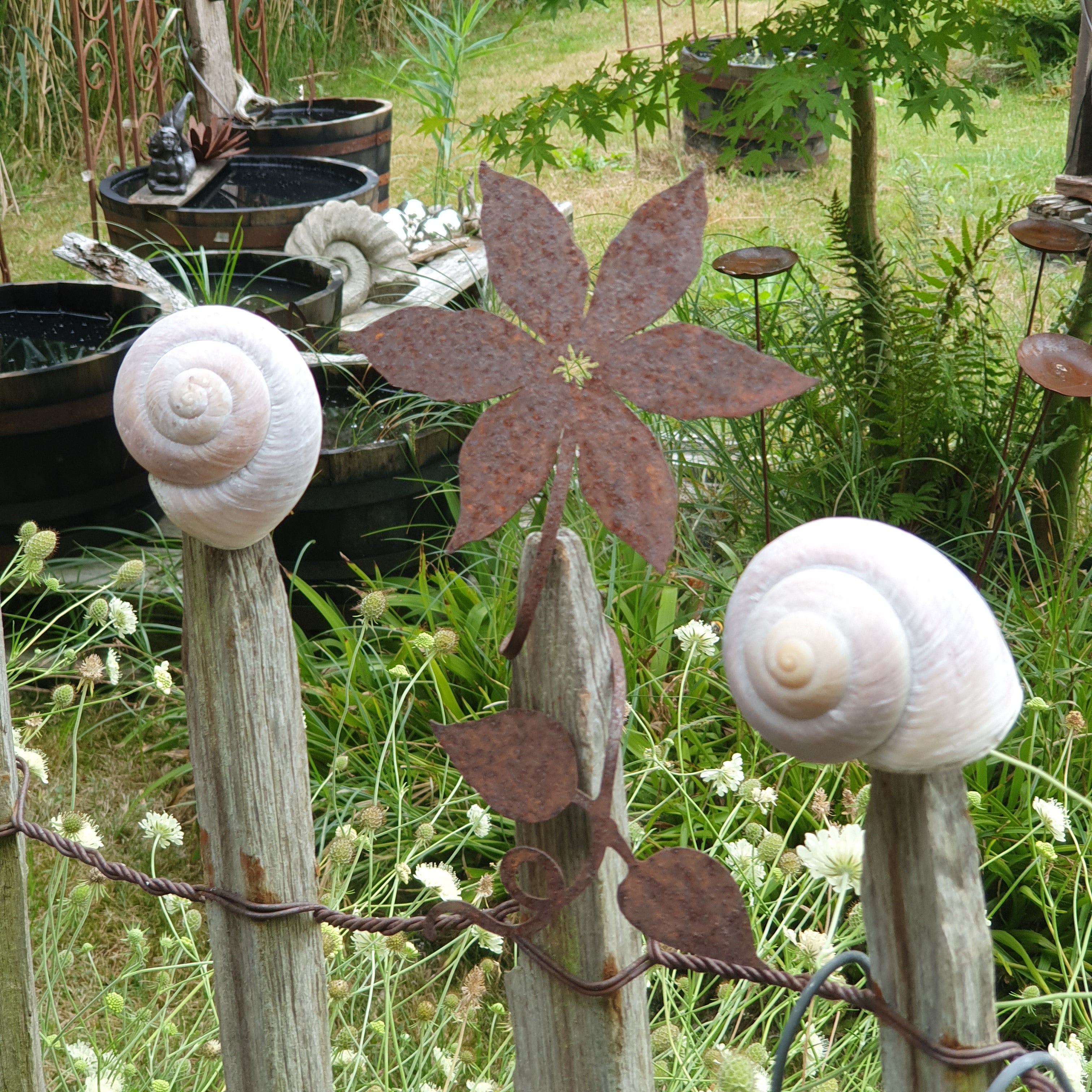 Blume zum Wickeln