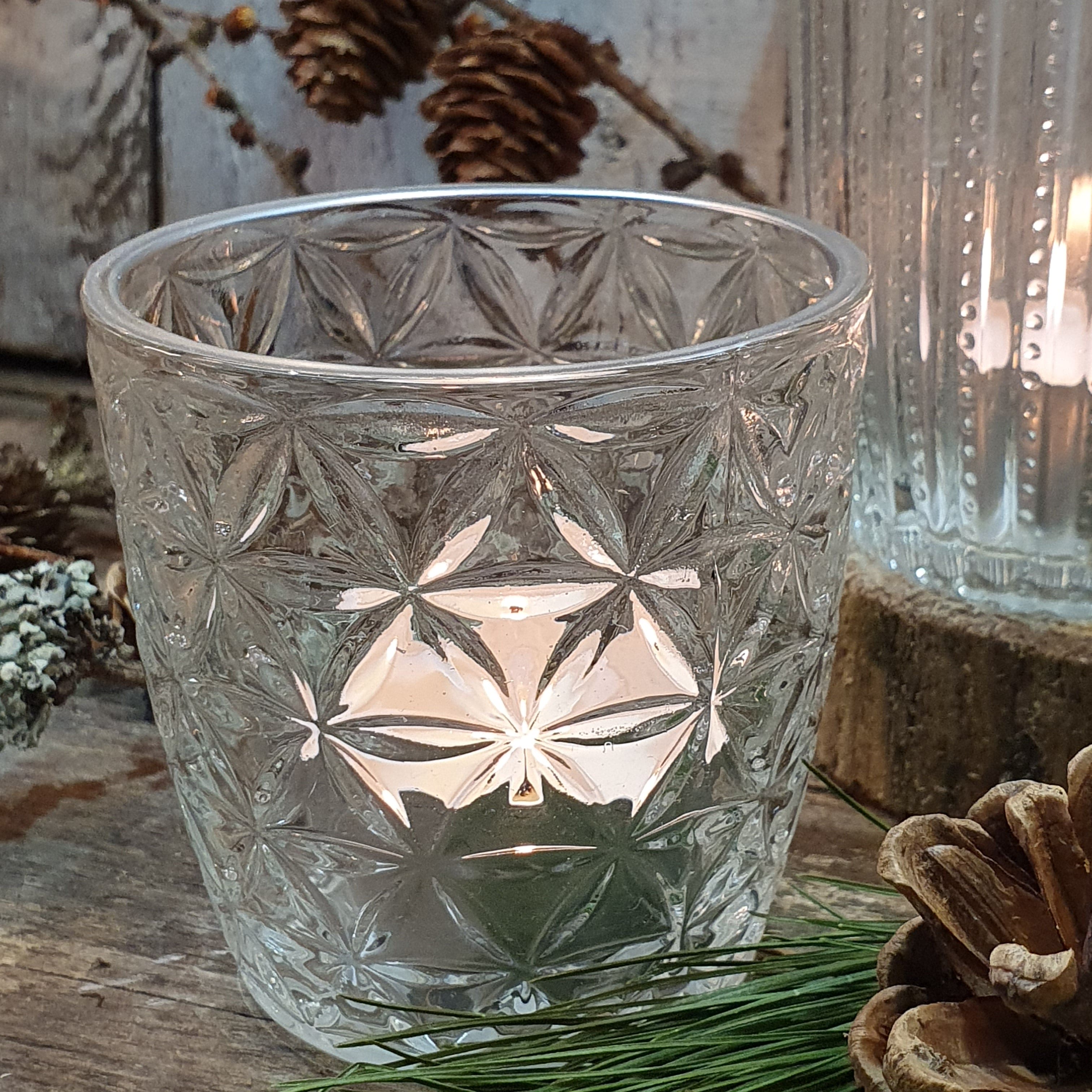 Teelichtglas