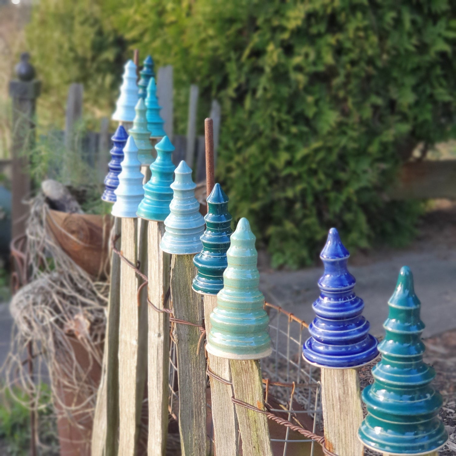 Zaunspitzen - Keramik