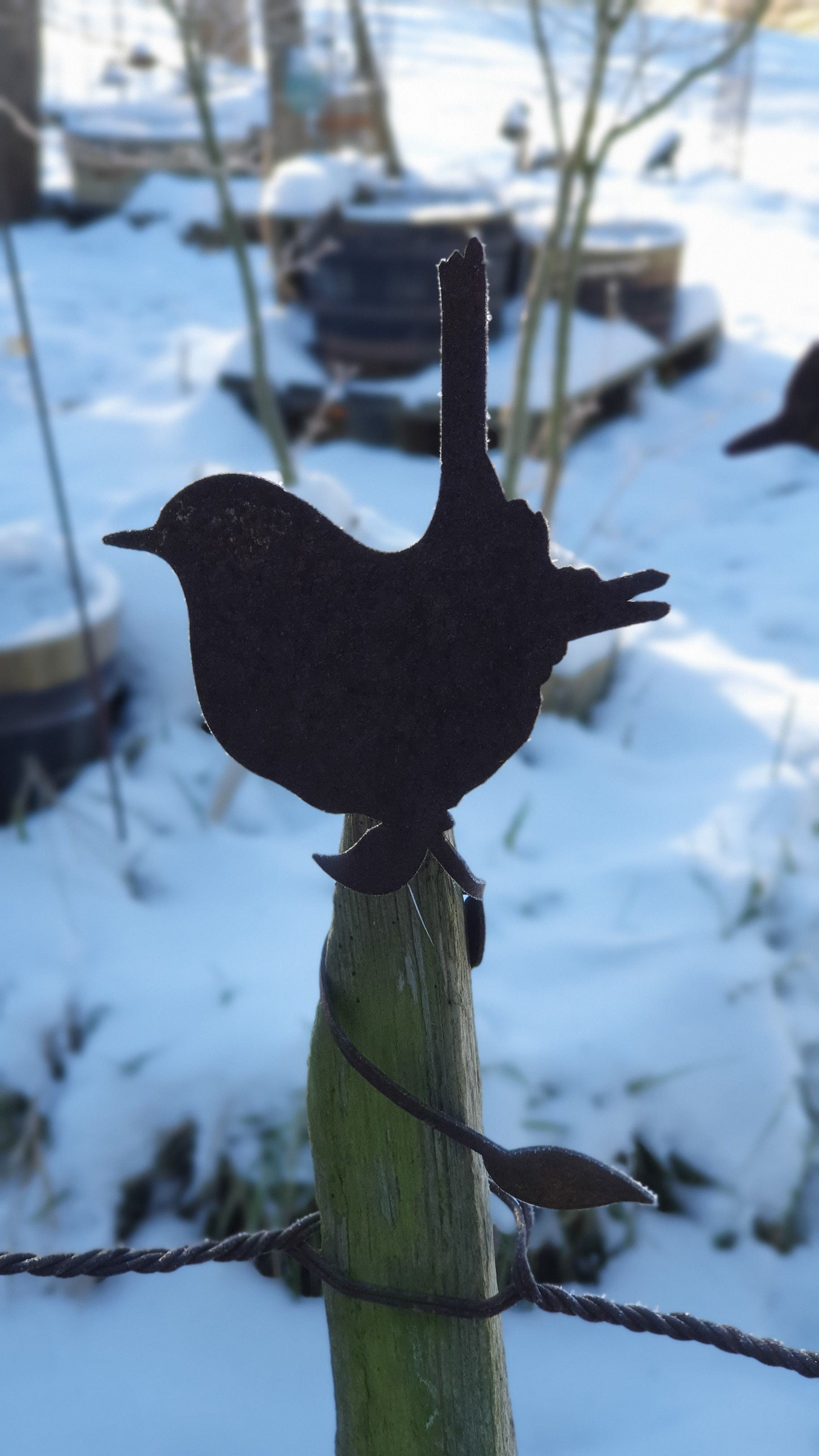 Vogel zum Wickeln