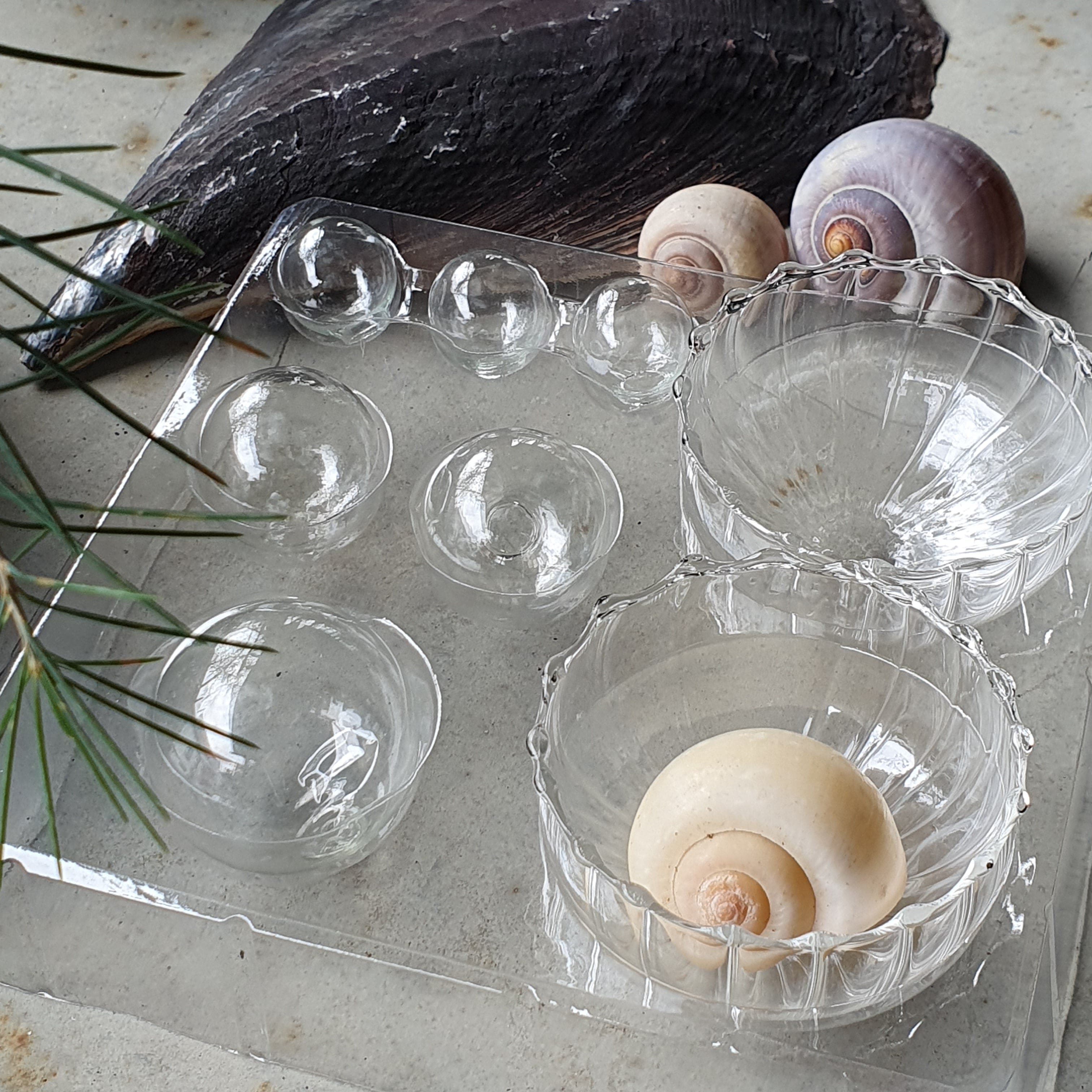 Schwimmset Glas