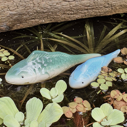 Schwimmfische grün