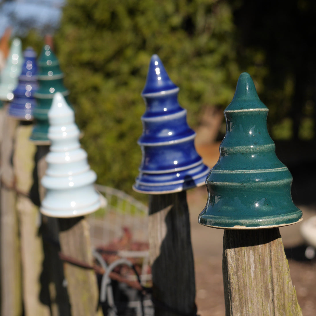 Zaunspitzen - Keramik